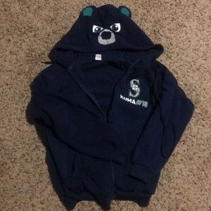 Seattle Mariners bear hoodie